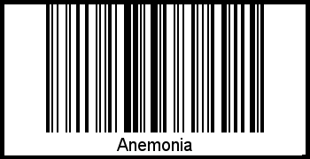 Barcode-Grafik von Anemonia