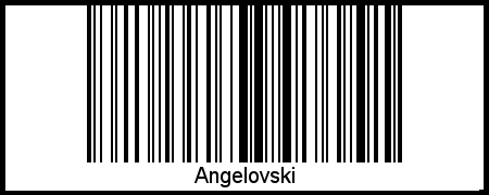 Barcode-Foto von Angelovski