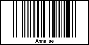 Barcode-Grafik von Annalise
