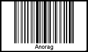Barcode-Foto von Anorag