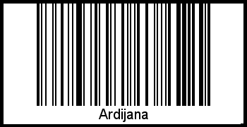 Barcode-Grafik von Ardijana