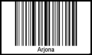 Barcode-Grafik von Arjona