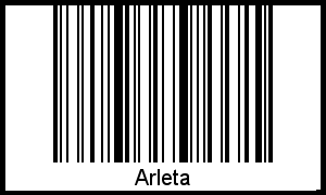 Barcode-Grafik von Arleta