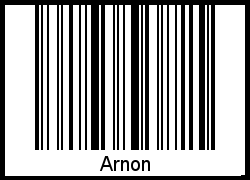 Arnon als Barcode und QR-Code