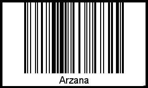 Barcode-Foto von Arzana