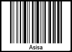 Interpretation von Asisa als Barcode