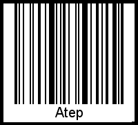 Barcode-Foto von Atep