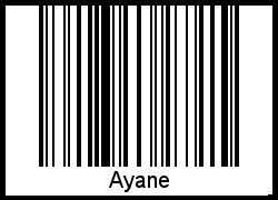 Barcode-Foto von Ayane