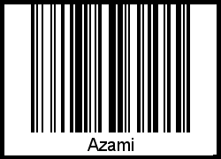 Barcode-Foto von Azami