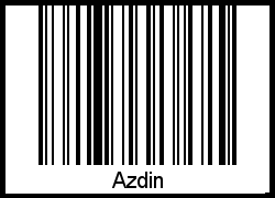 Barcode-Grafik von Azdin