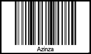 Barcode-Grafik von Azinza