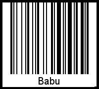 Barcode-Foto von Babu