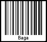 Barcode-Grafik von Baga
