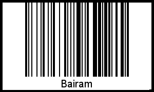 Barcode-Grafik von Bairam