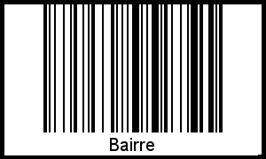 Barcode-Foto von Bairre