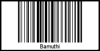 Barcode-Grafik von Bamuthi