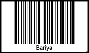 Barcode-Foto von Bariya