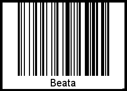 Barcode-Grafik von Beata