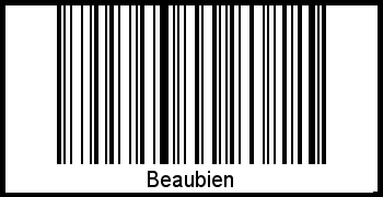 Interpretation von Beaubien als Barcode