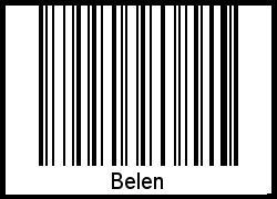 Barcode-Foto von Belen
