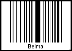 Barcode-Grafik von Belma