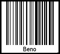 Barcode-Foto von Beno