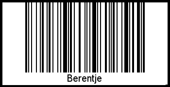 Barcode-Foto von Berentje