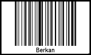 Barcode-Grafik von Berkan