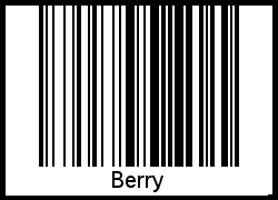 Barcode-Grafik von Berry