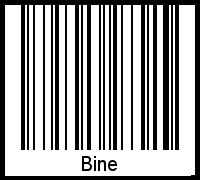 Barcode-Grafik von Bine