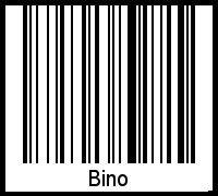 Bino als Barcode und QR-Code