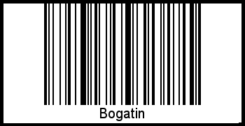 Bogatin als Barcode und QR-Code