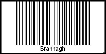 Interpretation von Brannagh als Barcode