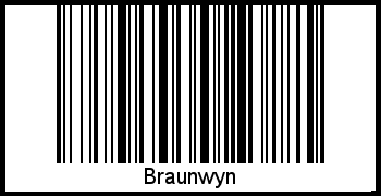Interpretation von Braunwyn als Barcode