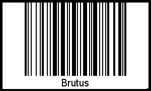 Barcode-Grafik von Brutus