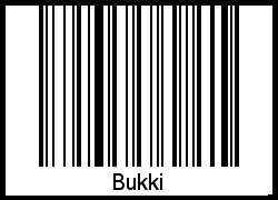 Bukki als Barcode und QR-Code