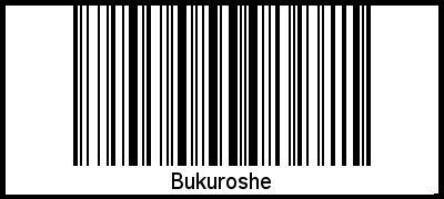 Barcode-Foto von Bukuroshe