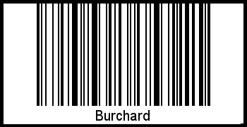Barcode-Foto von Burchard
