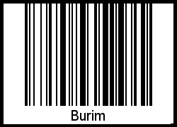 Barcode-Grafik von Burim