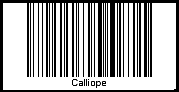 Barcode-Grafik von Calliope