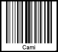 Interpretation von Cami als Barcode