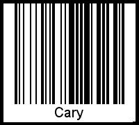 Interpretation von Cary als Barcode