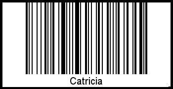 Interpretation von Catricia als Barcode