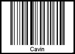 Cavin als Barcode und QR-Code