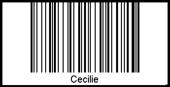 Barcode-Foto von Cecilie