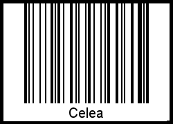 Interpretation von Celea als Barcode