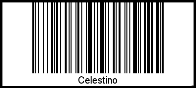 Barcode-Foto von Celestino