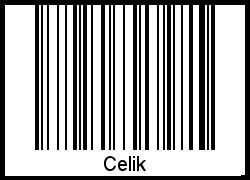 Barcode-Grafik von Celik