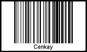 Interpretation von Cenkay als Barcode