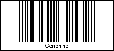 Barcode-Foto von Ceriphine